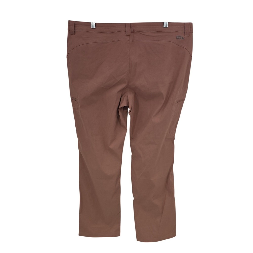 Eddie Bauer Pants Womens 18 Pink First Ascent Cargo Hiking Stretch Nylon Outdoor - Picture 4 of 15